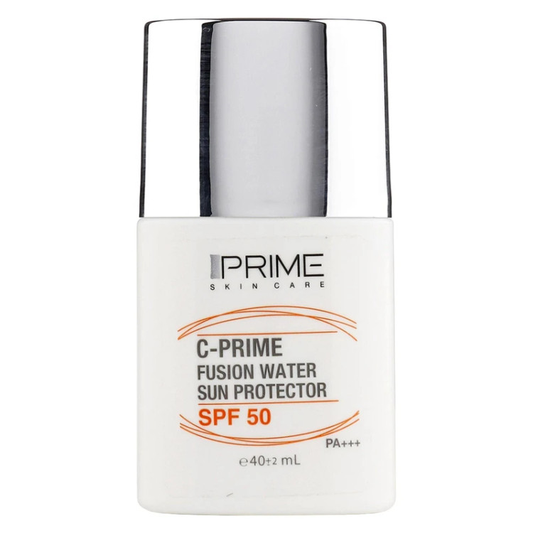 فلوئید ضدآفتاب بی رنگ پریم SPF 50 مدل C-Prime Fusion Water