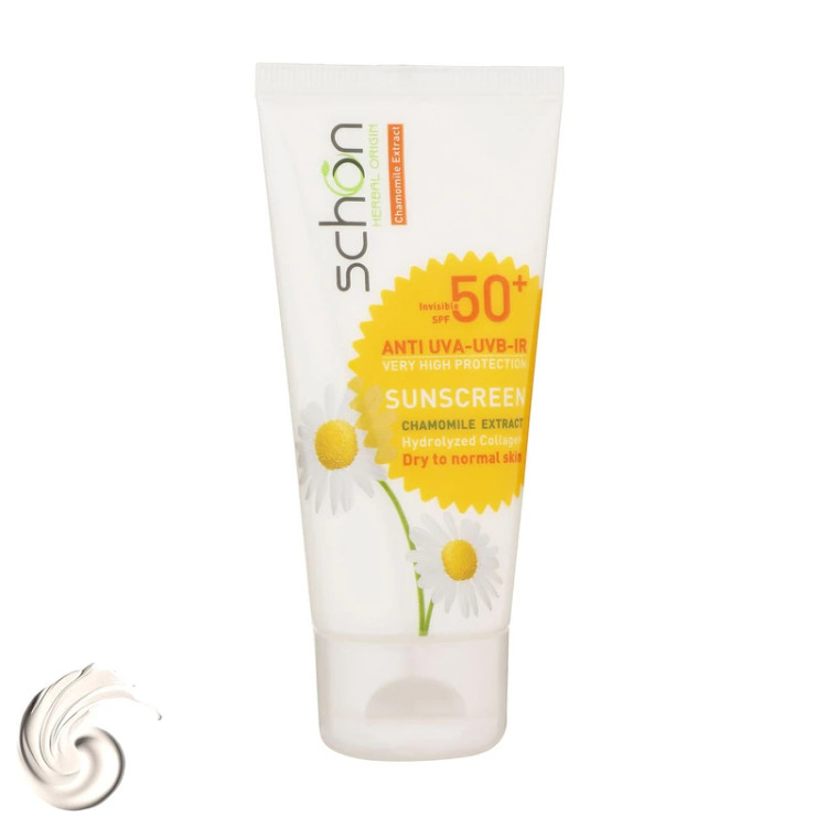 کرم ضد آفتاب شون +SPF50 مناسب پوست های خشک تا نرمال